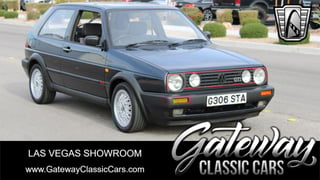 1989 Volkswagen GTI 