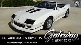1987 Chevrolet Camaro Z28 IROC-Z