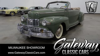 1947 Lincoln Convertible 