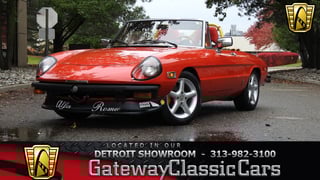 1981 Alfa Romeo Spider 