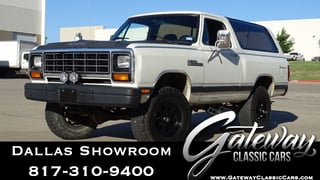 1985 Dodge Ramcharger AW-100 