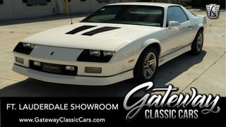 1986 Chevrolet Camaro Z28 IROC-Z