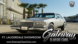 1985 Cadillac Seville 