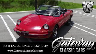 1986 Alfa Romeo Spider 