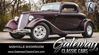 1934 Ford 3 Window 