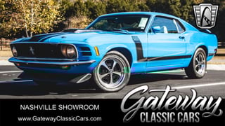 1970 Ford Mustang Boss