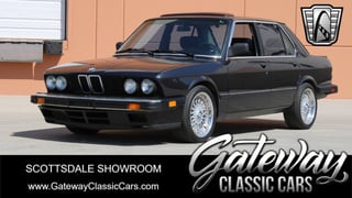 1987 BMW 535i/535is 