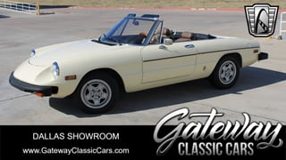 1982 Alfa Romeo Spider 