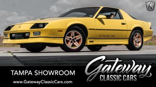 1985 Chevrolet Camaro Z28 IROC-Z