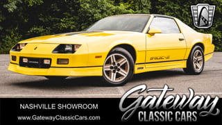 1987 Chevrolet Camaro IROC-Z