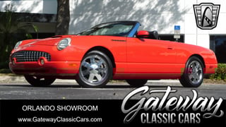 2002 Ford Thunderbird 