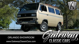 1987 Volkswagen Vanagon 