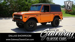 1972 Ford Bronco 
