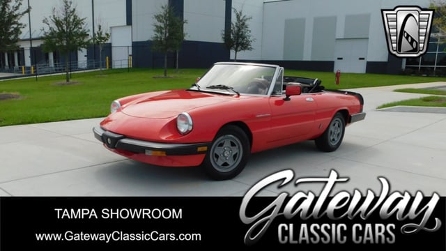 1984 Alfa Romeo Spider Veloce 