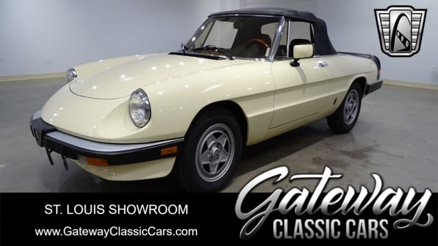 1984 Alfa Romeo Spider 