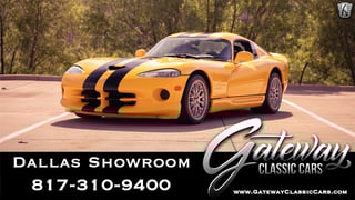 2001 Dodge Viper ACR GTS